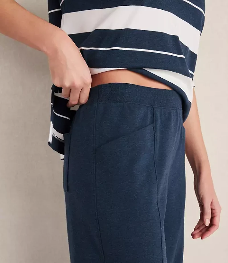 Haven Well Within Organic Cotton Interlock Barrel Leg Pants