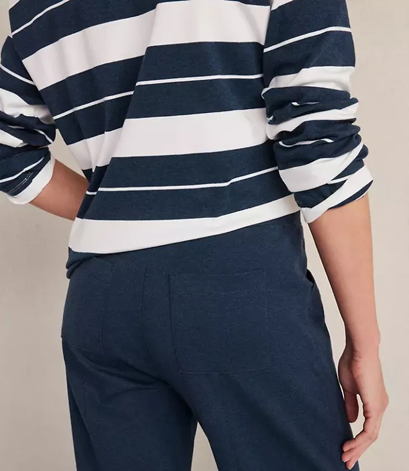 Haven Well Within Organic Cotton Interlock Barrel Leg Pants