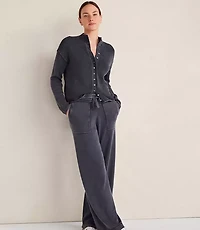 Haven Well Within Organic Cotton Knit Wide Leg Pants