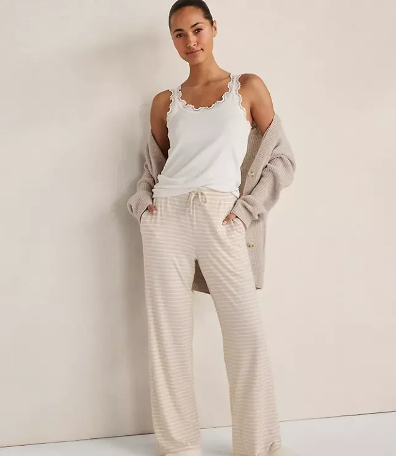Haven Well Within Calm & Cool Heathered Stripe Pajama Pants