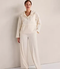 Haven Well Within Crinkle Nylon Half-Zip Hooded Jacket