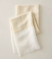 Haven Well Within Linen Blend Colorblock Scarf