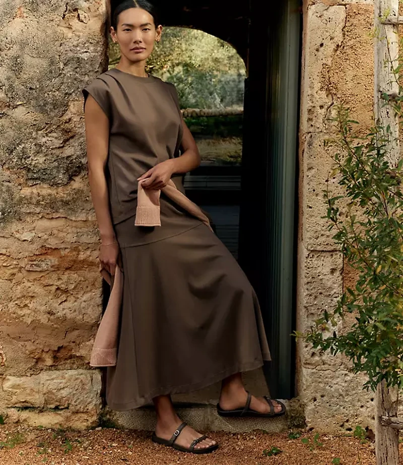 Haven Well Within Leather Double Strap Buckle Sandals