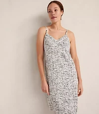 Haven Well Within Organic Cotton Jersey Pebble Print Sleep Dress