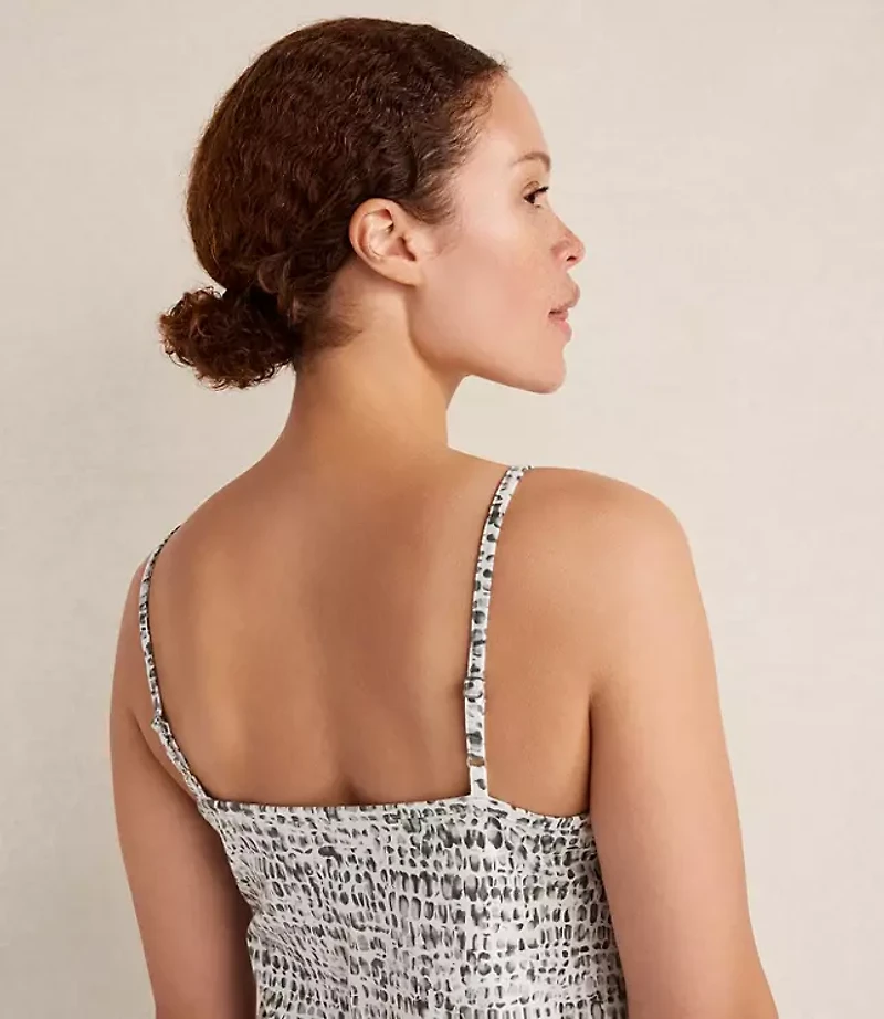 Haven Well Within Organic Cotton Jersey Pebble Print Sleep Dress