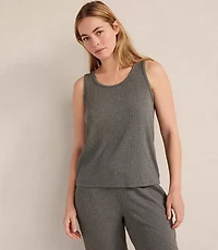 Haven Well Within Drapey Rib Knit Scoop Neck Tank