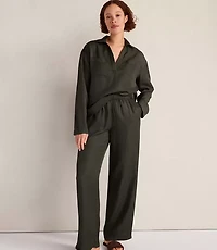 Haven Well Within Viscose Linen Wide Leg Pants
