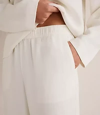 Haven Well Within Viscose Linen Wide Leg Pants