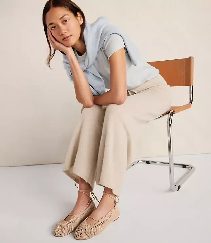 Haven Well Within Crochet Ballet Flats