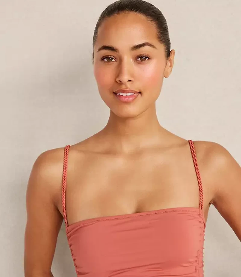 Haven Well Within Cinched Square Neck One-Piece