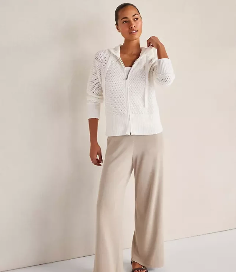 Haven Well Within Cotton Wave Stitch Zip-Up Hoodie