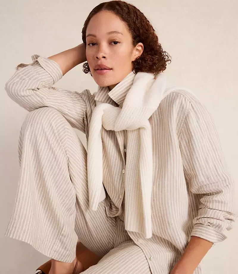 Haven Well Within The Daily Shirt Everweave Linen Stripe