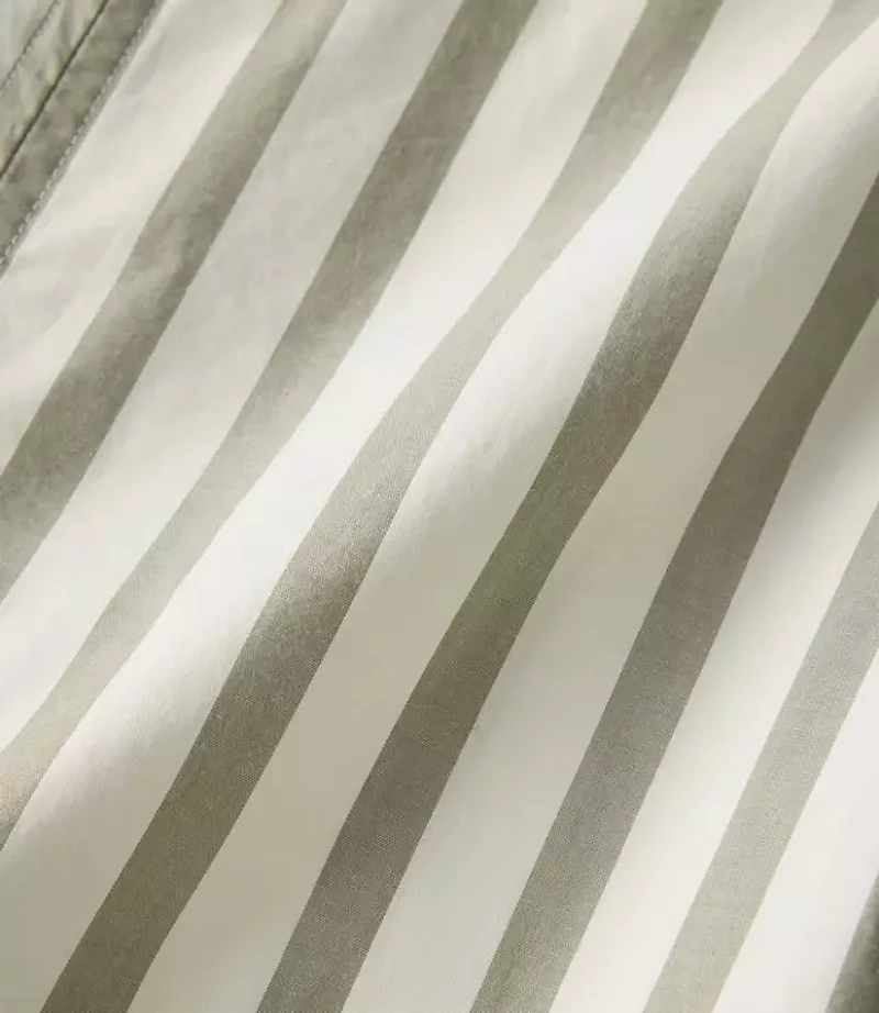 Haven Well Within Organic Cotton Poplin Stripe Tiered Midi Dress