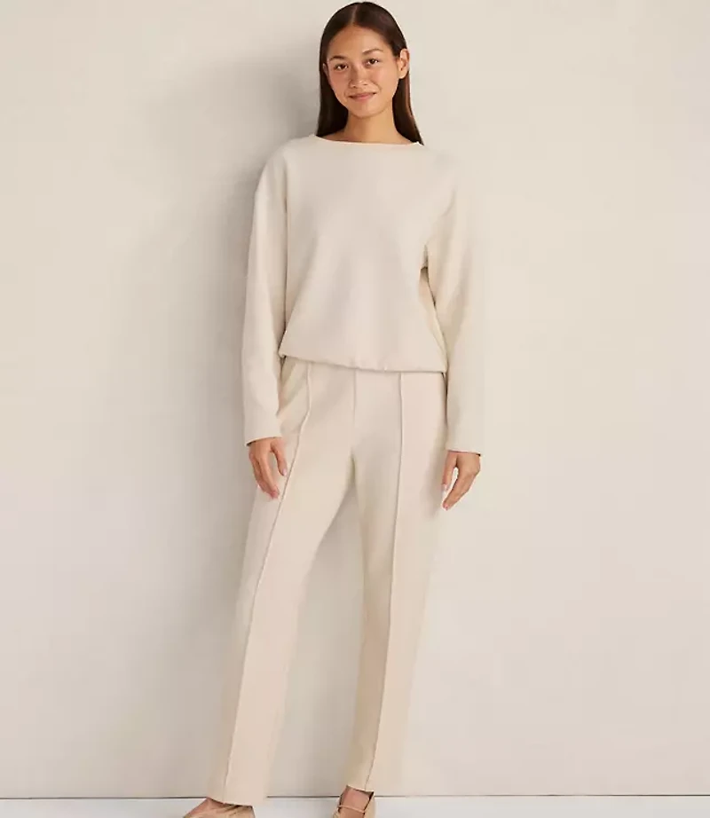 Haven Well Within Ottoman Rib Drop Shoulder Top