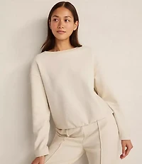 Haven Well Within Ottoman Rib Drop Shoulder Top