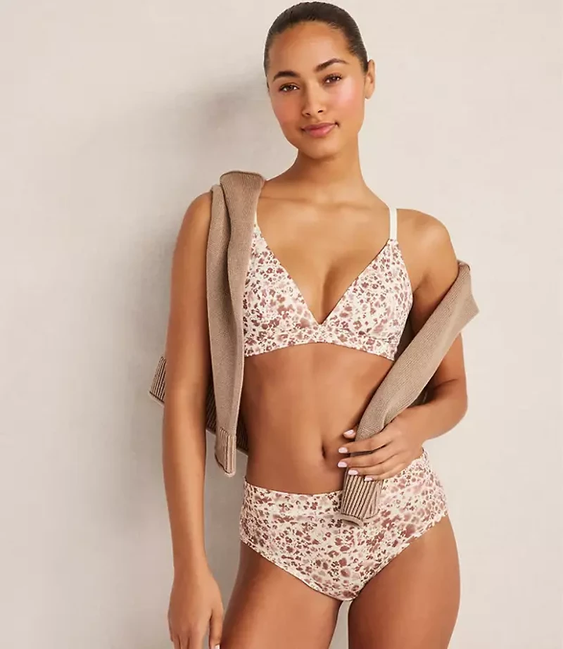 Haven Well Within Embrace Mixed Floral Triangle Bralette