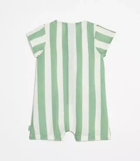 Mon Coeur Linen Green Cabana Romper