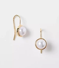 Petite Pearlized Pull Through Earrings