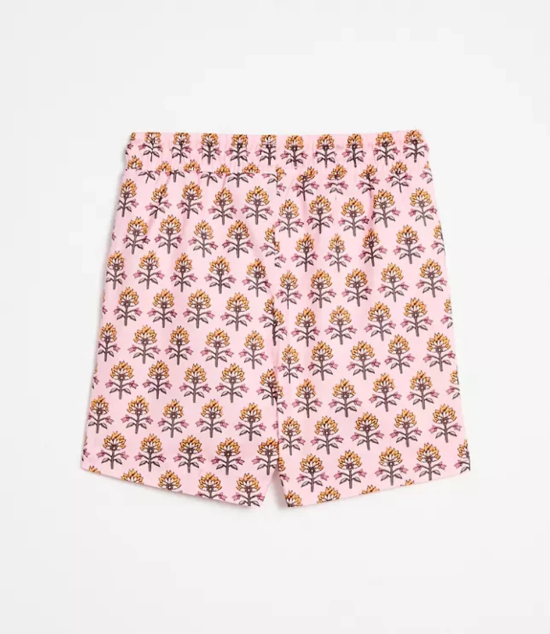 Mon Coeur UPF 50+ Recycled Fishing Net Garden Swim Trunk