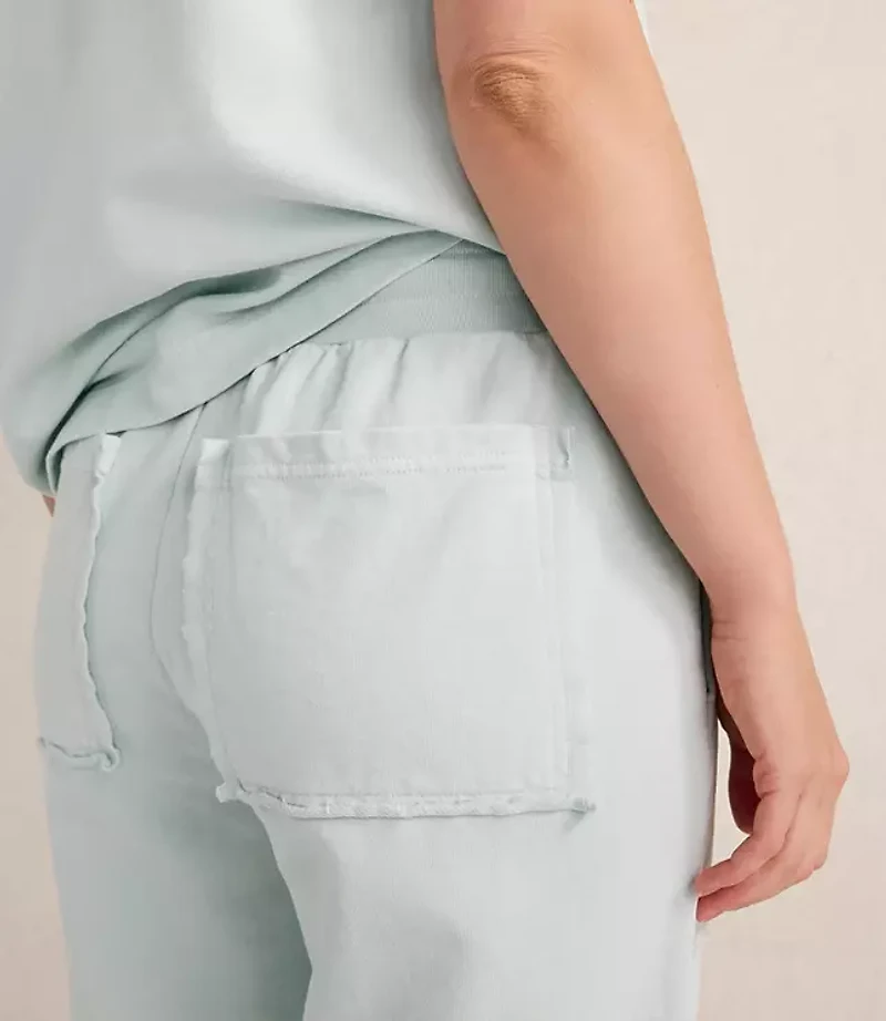 Haven Well Within Garment-Dyed Organic Cotton Terry Pants