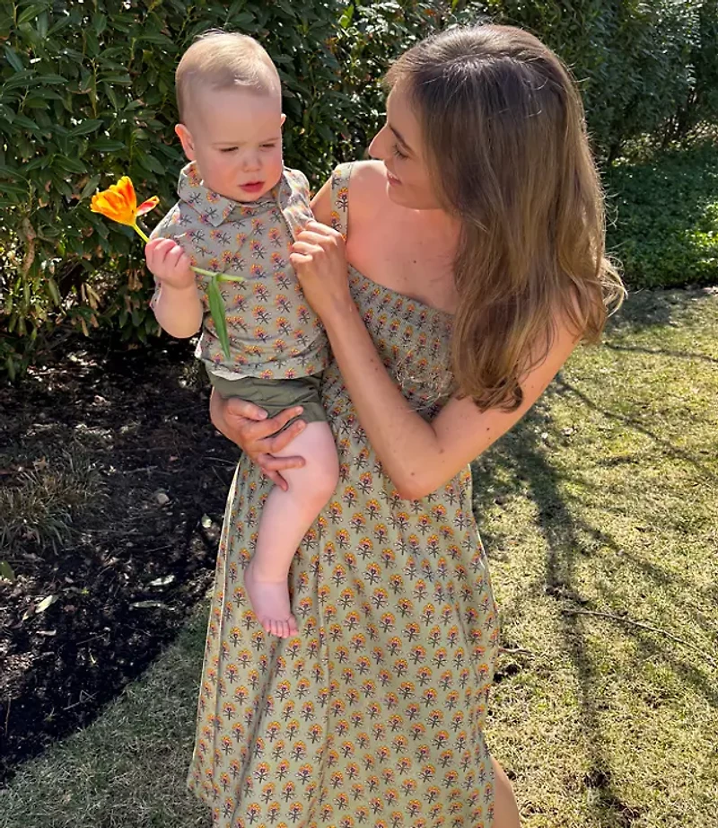 LOFT x Mon Coeur Linen Garden Shirt