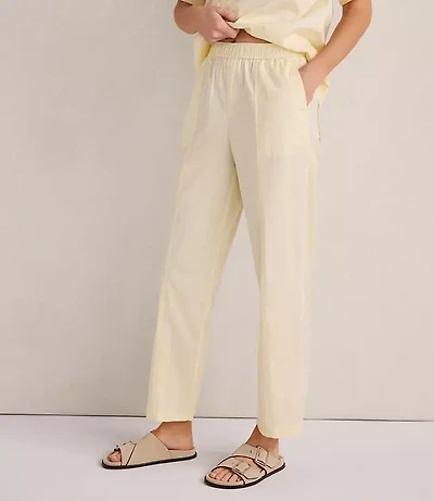 Haven Well Within Organic Cotton Twill Tapered Pants