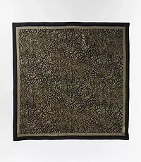 LOFT Versa Leafed Silk Square Scarf