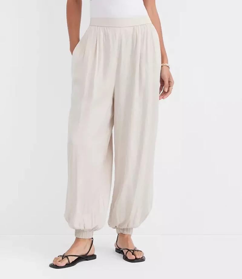 Petite Balloon Pants
