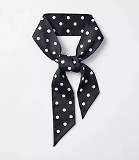 Dotted Skinny Scarf
