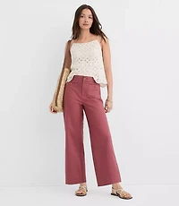 Petite Palmer Wide Leg Crop Pants