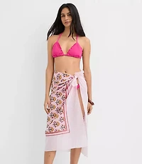 LOFT Beach Garden Stripe Sarong