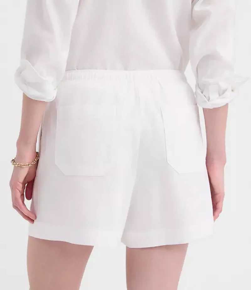 Sawyer Pull On Shorts Linen Cotton