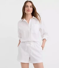 Sawyer Pull On Shorts Linen Cotton