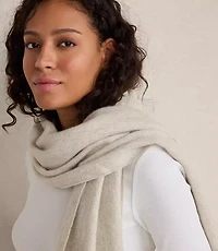Haven Well Within Cashmere Herringbone Woven Scarf