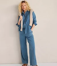 Haven Well Within The Daily Shirt Organic Cotton Denim