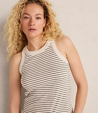 Haven Well Within Organic Cotton Striped Racerback Tank