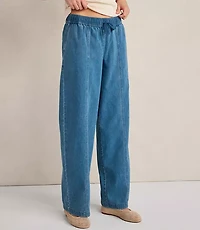 Haven Well Within Organic Cotton Denim Barrel Leg Pants