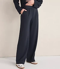 Haven Well Within Soft Knit Wide Leg Pleated Pants