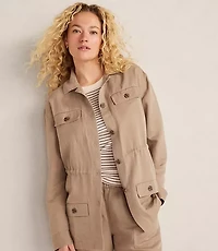 Haven Well Within Linen Blend Dobby Jacket
