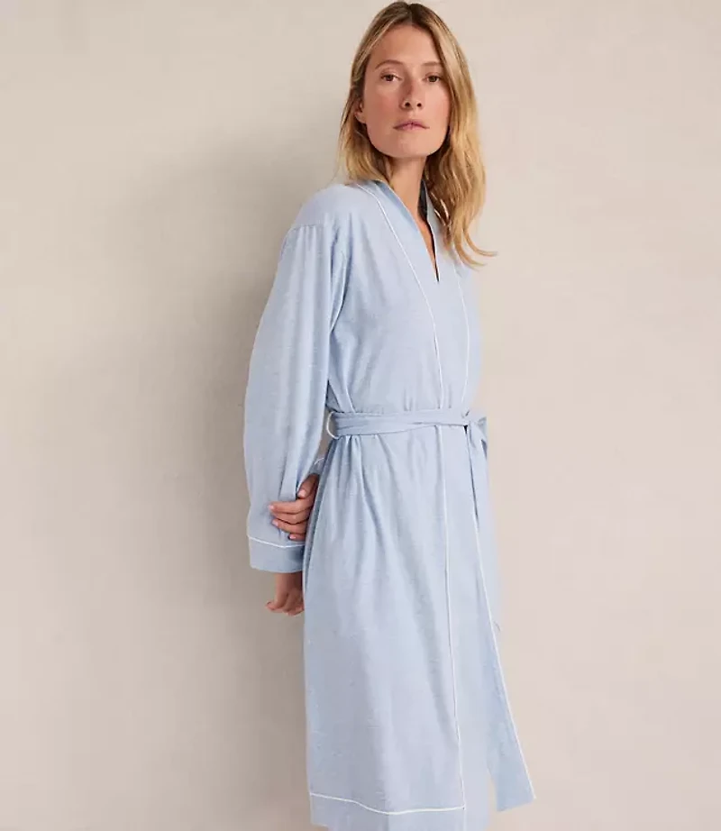 Haven Well Within Organic Cotton Jersey Robe