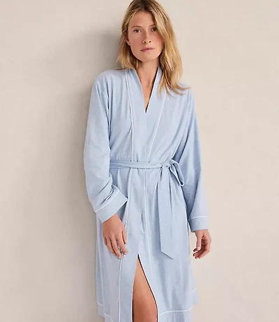 Haven Well Within Organic Cotton Jersey Robe