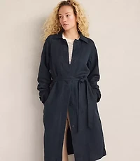 Haven Well Within Linen Blend Dobby Trench Coat