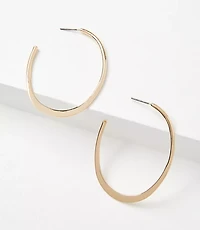 Sculpted Hoop Earrings