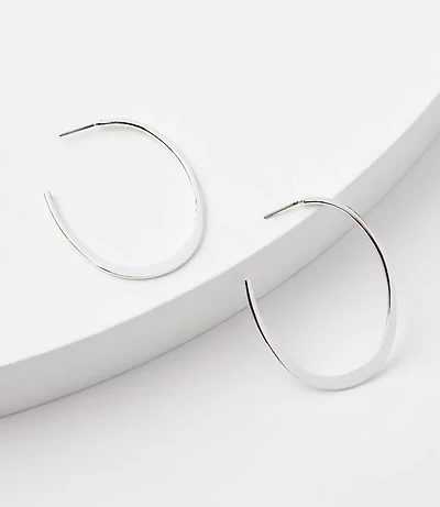 Sculpted Hoop Earrings