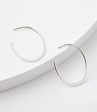 Sculpted Hoop Earrings