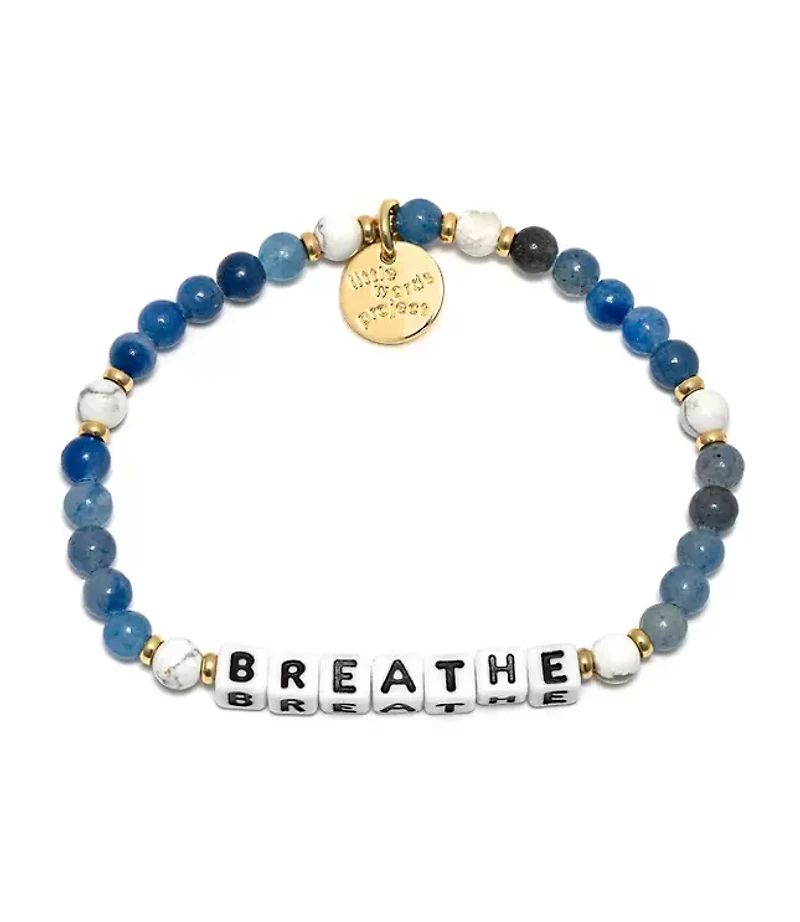 Little Words Project Breathe Stretch Bracelet