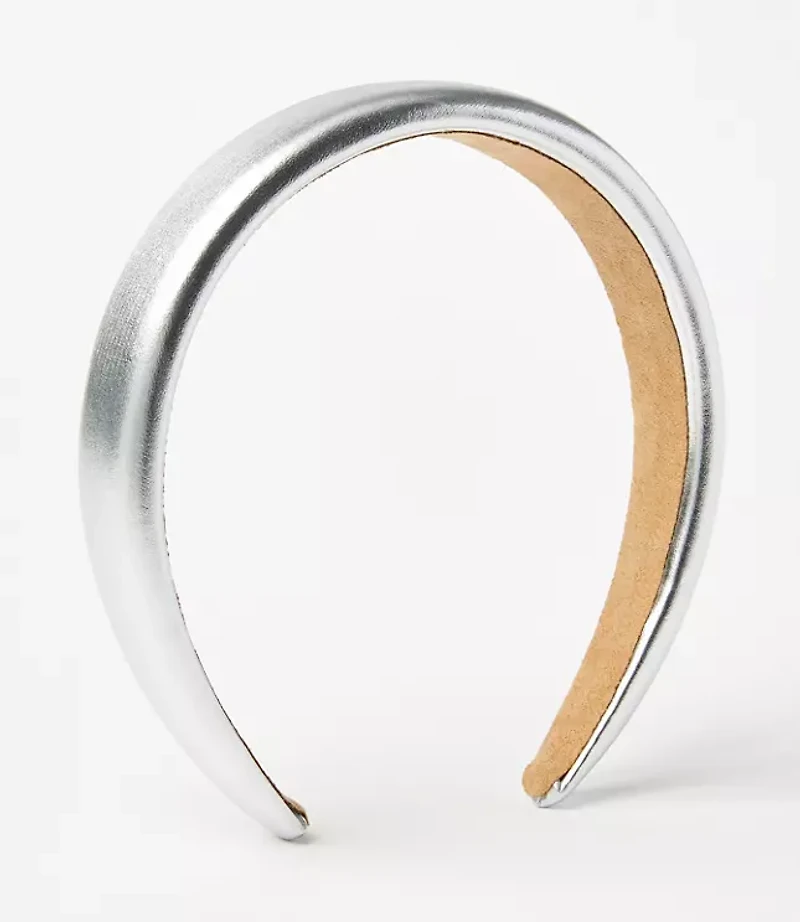 Metallic Puffed Headband