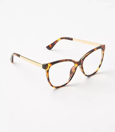 Tortoiseshell Print Modern Reading Glasses