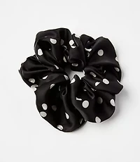 Dotted Oversized Scrunchie