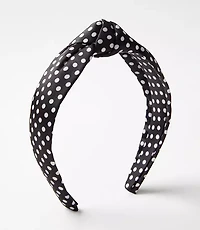 Polka Dot Knot Headband